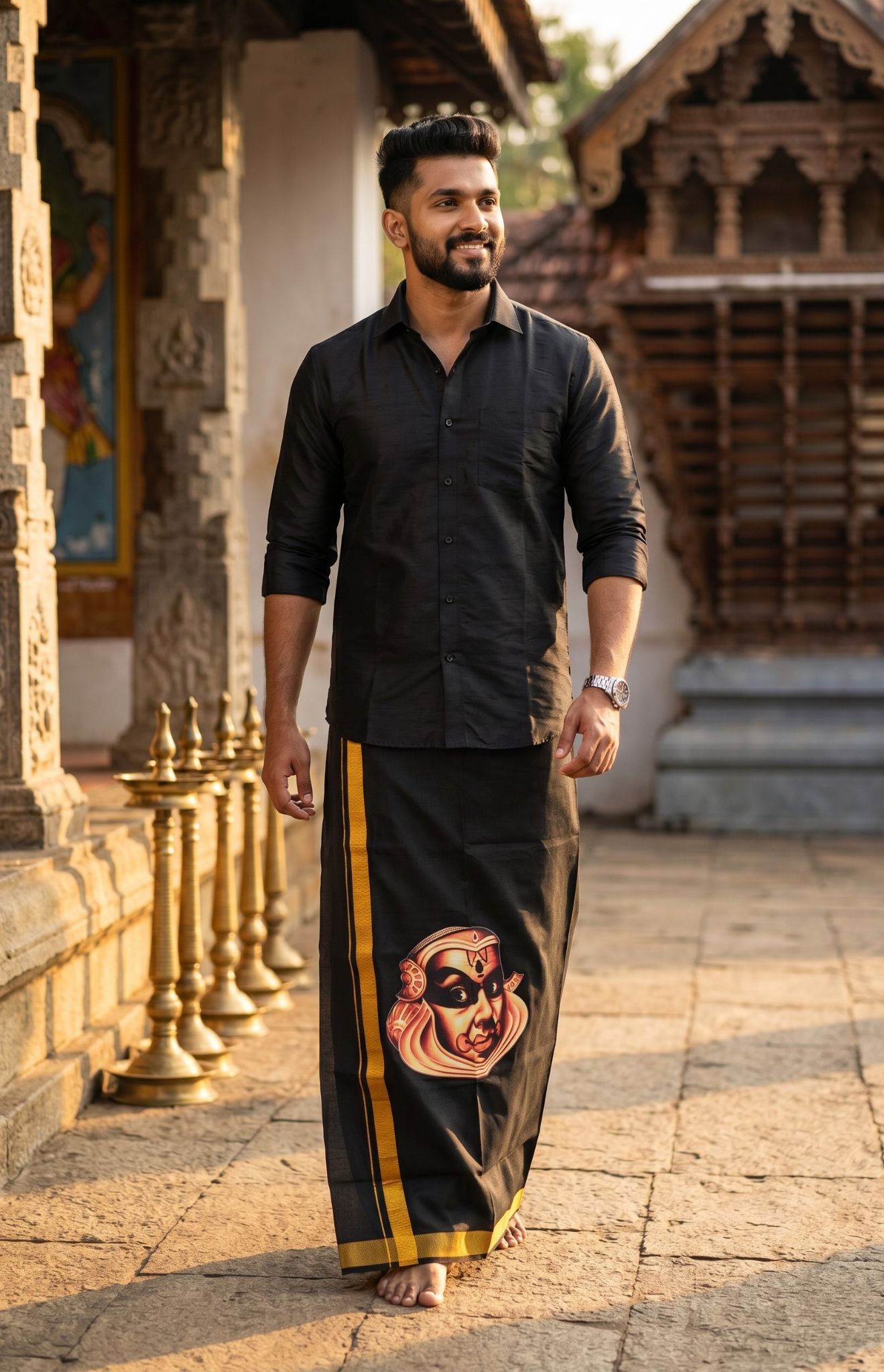 outfit dhoti style ethnic wear
